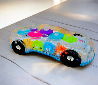 360° Sensor Car with Lights | Rotating Remote Control Car for Kids