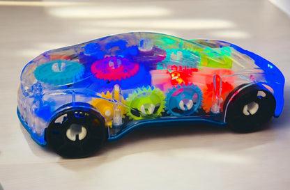 360° Sensor Car with Lights | Rotating Remote Control Car for Kids