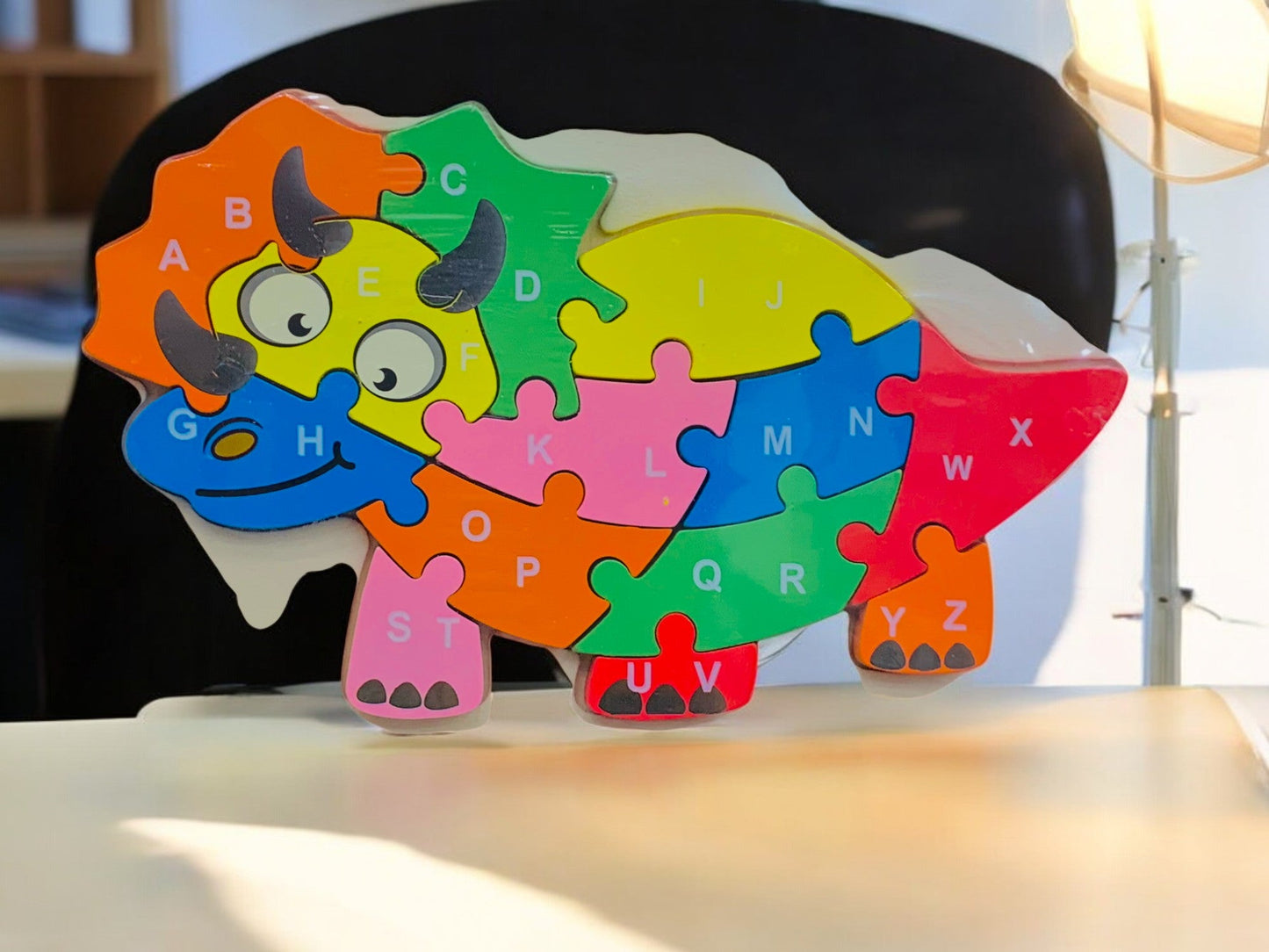 Animal Puzzle for Kids – Educational Puzzle Toy with Animal Blocks – Fun Learning Activity for Children